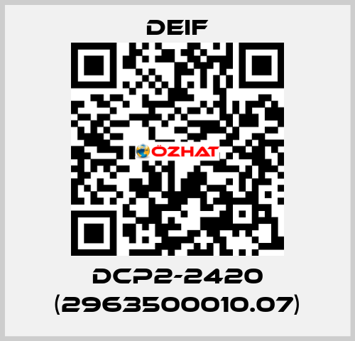 DCP2-2420 (2963500010.07) Deif