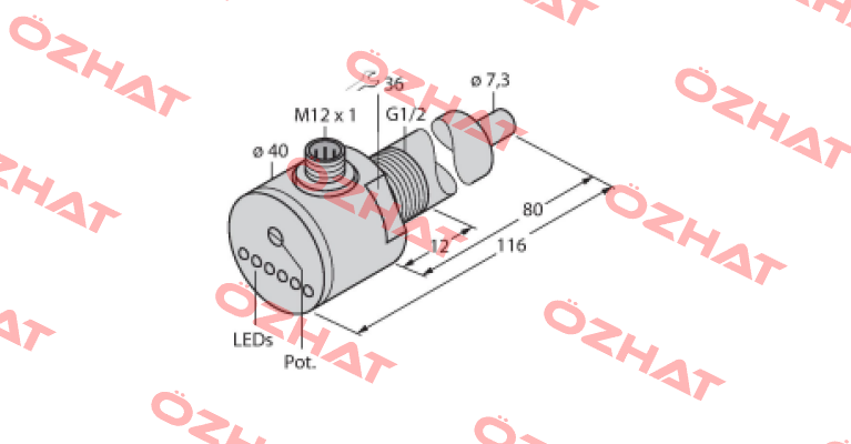 FCS-G1/2A4-AP8X-H1141/L080 Turck