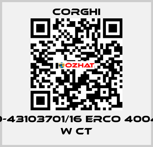 0-43103701/16 ERCO 4004 W CT Corghi