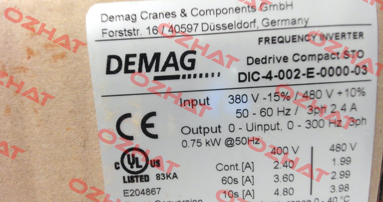 DIC-4-002-E-0000-03 Demag