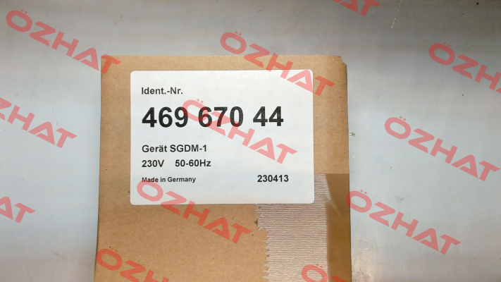 46967044 / SGDM-1 220-240 V Demag