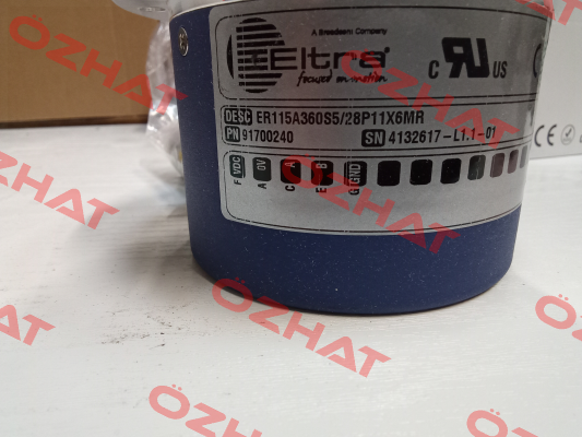 ER115A360S5/28P11X6MR Eltra Encoder