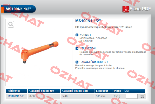 MS100N1 1/2  Sibille Fameca