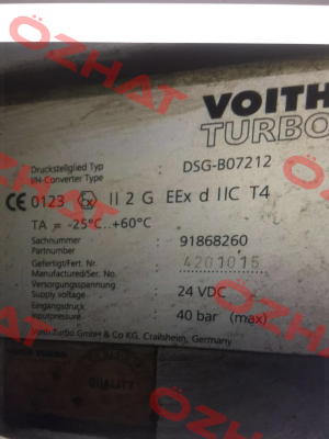 DSG-B07212  Voith