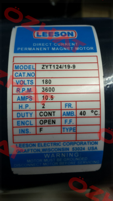 ZYT 124/19 2 hp - OEM   Leeson