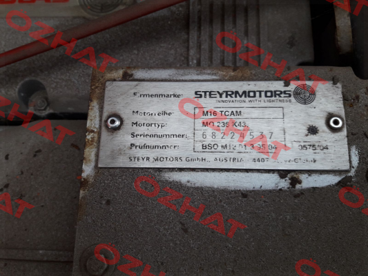 MO-236-K43 - alternative Motor SE236E40 Steyr