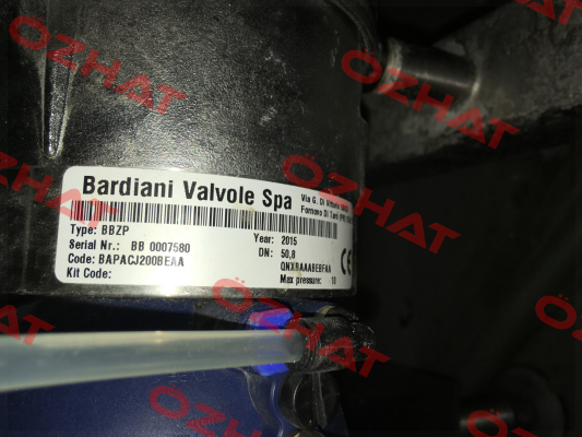 BAPACJ200BEAA  Bardiani Valvole