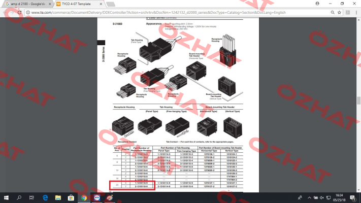 1-1318118-9  TE Connectivity (Tyco Electronics)