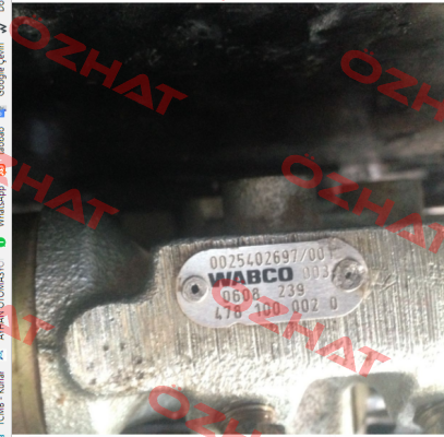 478 100 002 0 Wabco