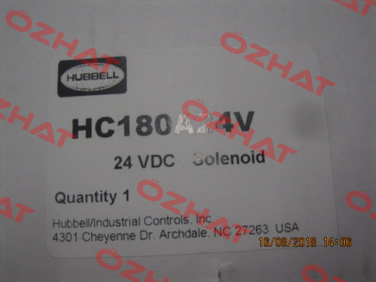 HC1804A-24V  Hubbell