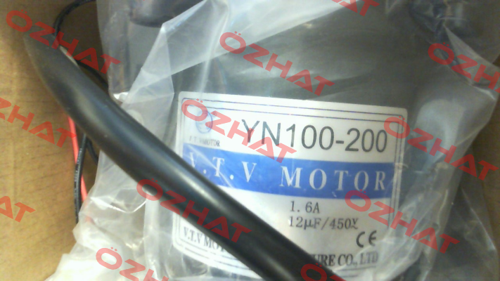 YN100-200/100JB12.5G15 V.t.v Motor