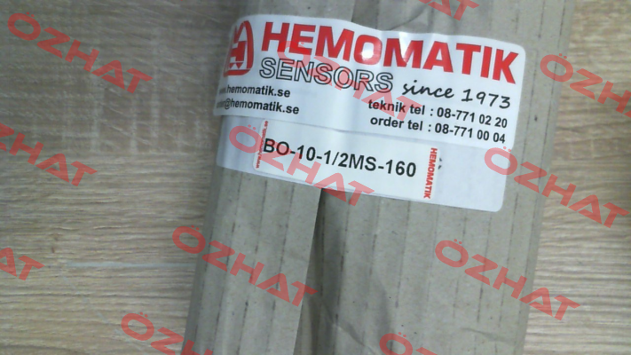 BO-10-1/2MS-160 Hemomatik