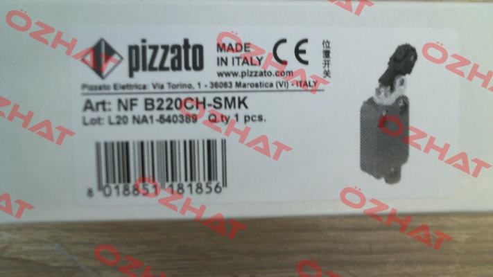 NF B220CH-SMK Pizzato Elettrica