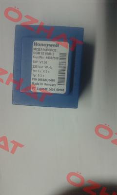 MCBA1415DV32  Honeywell