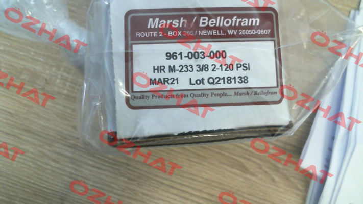 961-003-000 Bellofram