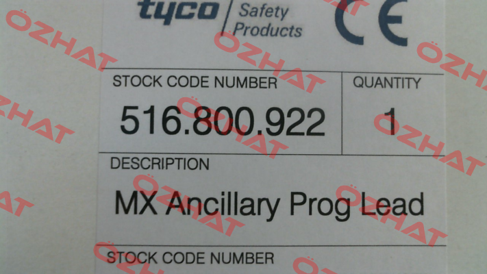 516.800.922 Tyco Fire