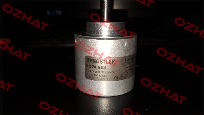 p/n: 0524858, Type: RI58-O/ 2500EK.42KX-S Hengstler