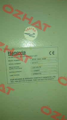 650053-2270 Hanovia