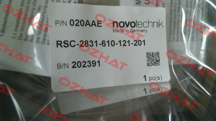 RSC 2831-610-121-201 Novotechnik