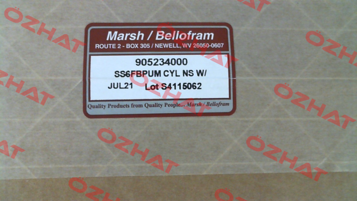 905-234-000 Bellofram