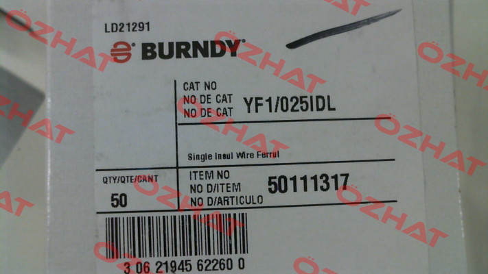 YF1/025IDL Burndy