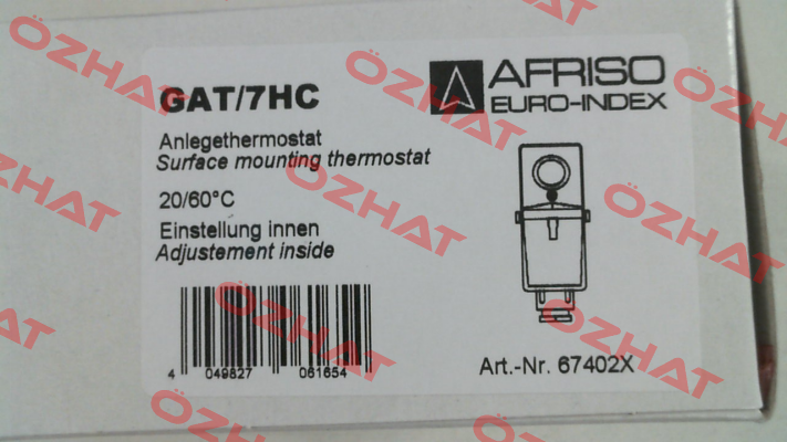 GAT/7HC 20/60°C / 67402X IMIT (Afriso)