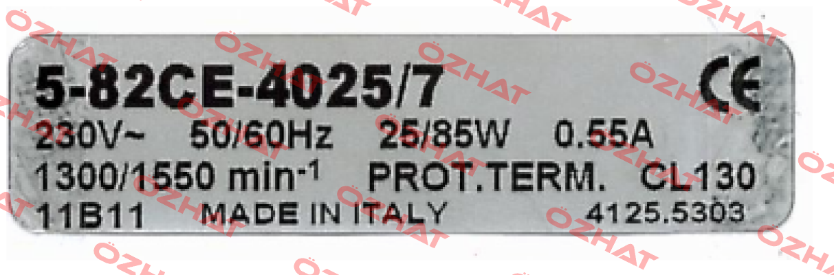 5-82CE-4025/7 Euro Motors Italia