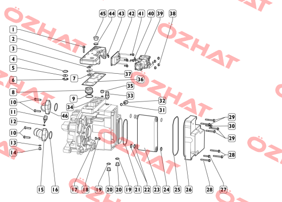 Spare part for VR123 Voith