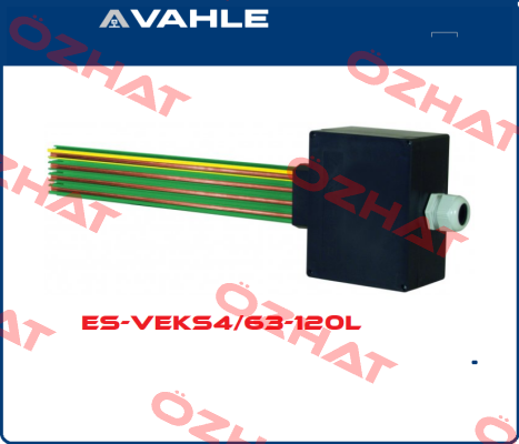 P/n: 0156421/00, Type: ES-VEKS4/63-120L Vahle