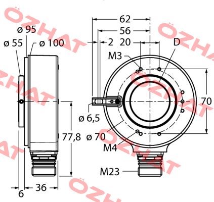 RI-42H30S4-2B2048-12M23 Turck