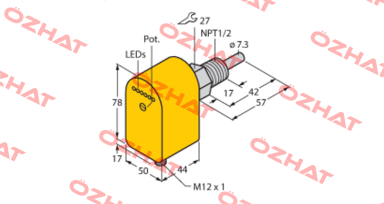 FCS-N1/2A4P-LIX-H1141/V300 Turck