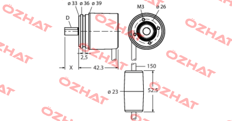 RM-46S8S-3C24B-CT 1M Turck