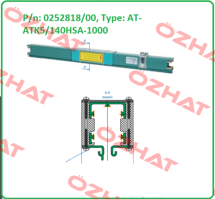 P/n: 0252818/00, Type: AT-ATK5/140HSA-1000 Vahle