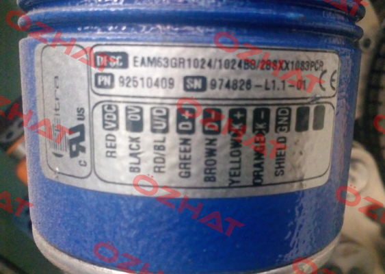 EAM63GR1024/1024B8/28SXX10X3PCR  Eltra Encoder