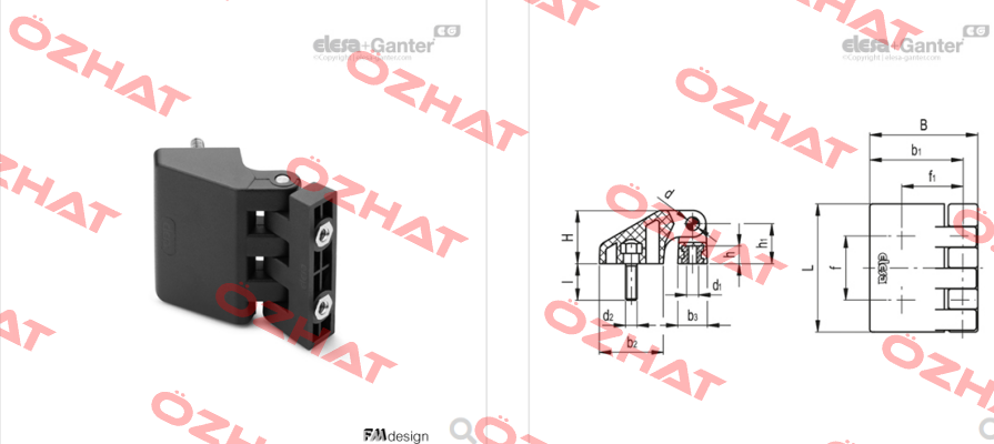 422931 / CFD.48 p-M5x17-B-M5 Elesa Ganter