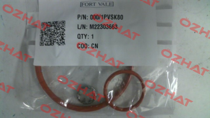 Super Maxi 80mm flange gasket kit (000/1PVSK80) Fort Vale