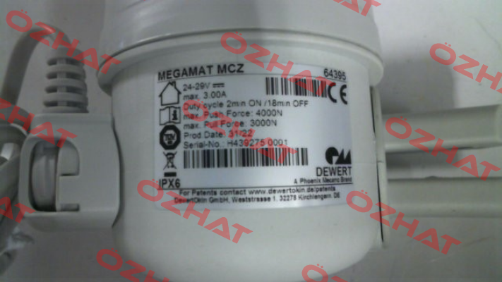 Megamat MCZ 64395 DEWERT