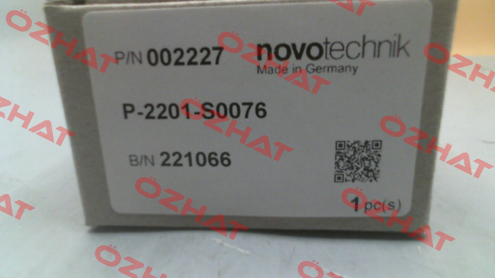 P/N: 400002227 Type: P-2201-S0076 Novotechnik