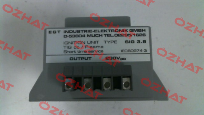 SIG 3.8 EGT Industrie elektronik